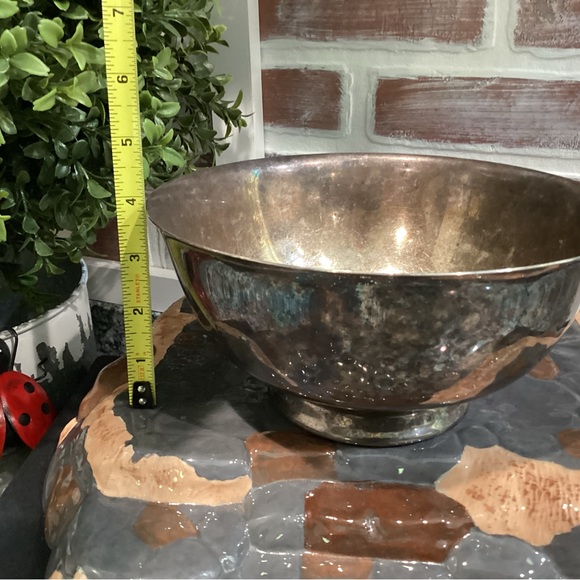 ⚫️ Vintage - Reed & Barton Silver Plated Serving Bowl - Picture 10 of 11